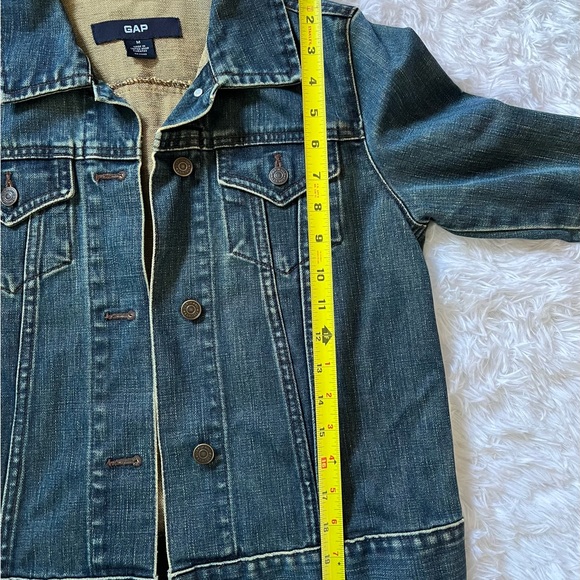 Woman Jean Gap Jacket - Picture 8 of 9